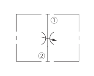 Symbole d'opération de la soupape d'aiguille INV12-20